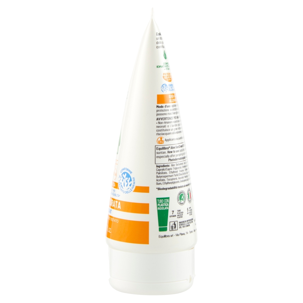 equilibra Aloe Crema Solare 30 SPF Protezione Alta 150 ml